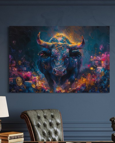 Quadro tela wall street - quadro, su