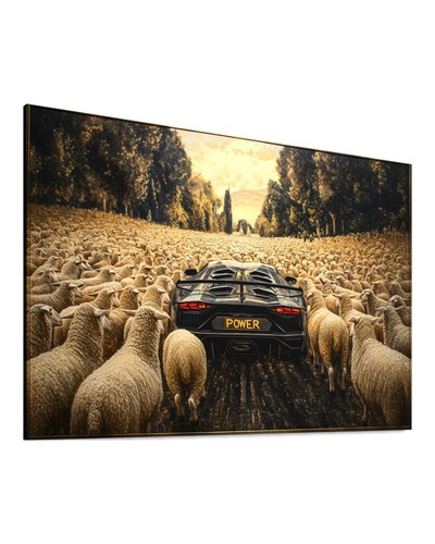 Quadro tela auto colorato - tela,