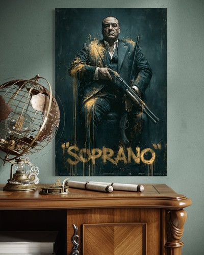 Quadro tela soprani - quadro,