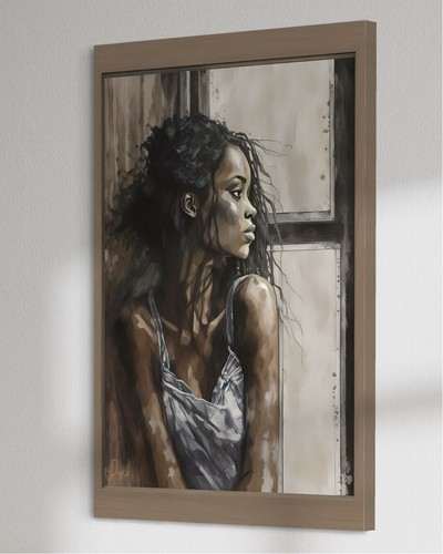 Bella donna quadro tela - bella, su