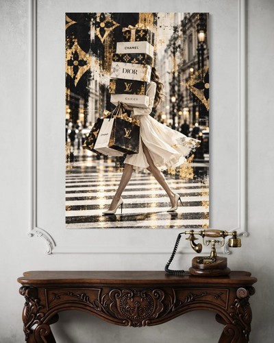 Quadro tela glamour - quadro,