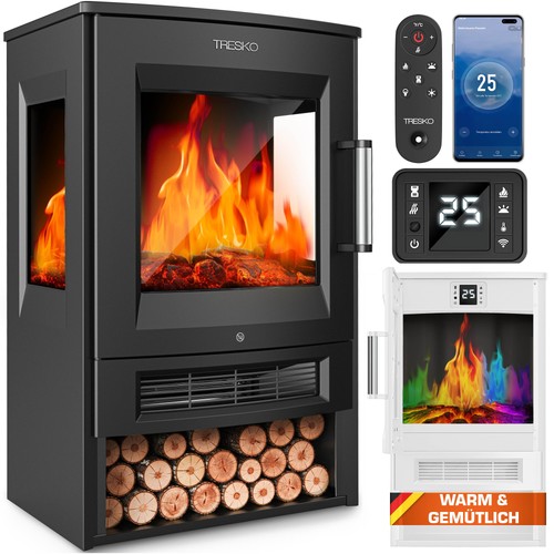 Tresko camino elettrico con - elettrico,